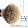 Grandslam Finest Badger Shaving Brush with Resin Handle- Engineered for
