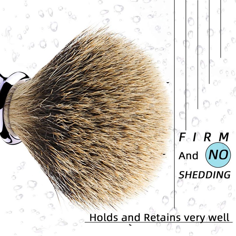 Grandslam Finest Badger Shaving Brush with Resin Handle- Engineered for