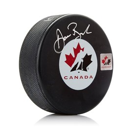 Dan Boyle Autographed Canada Hockey Puck