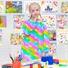 Kids Art Smock, Waterproof Artist Rainbow Unicorn Aprons Paint Art