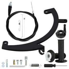 CILOYU Throttle Control Linkage Bracket with Mini Bike Throttle Kit Compatible with Predator 79cc 98cc 99cc 3.0HP Engine Coleman CT100U CC100X Massimo MB100 Minibike Powersports Parts 7/8 Handle Grip