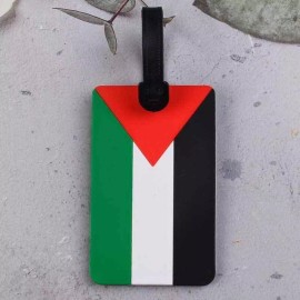 Palastinian Flag Luggage Baggage Tags 2 Pc Palestine Luggage Tag Label ID Suitcase Bag Baggage Travel Palestinian Flag
