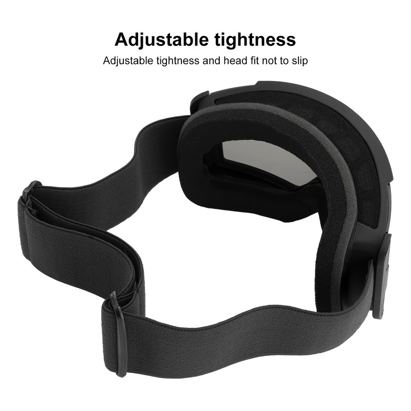 Adult Ski Goggles Double Layer Anti Fog Large Field Cylindrical