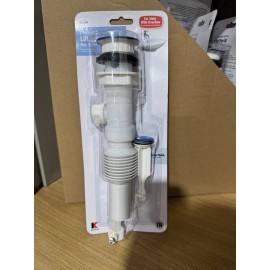 Keeney Chrome Bathroom Decorative sink drain 1-1/4-in x 12''