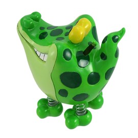 Zeckos Wacky Gator Coin Bank with Spring Legs