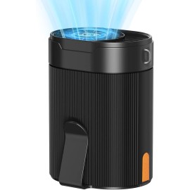 COZOME Rechargeable Waist Fans Portable Fans Hands-Free Hanging Neck Fan Dual Clip Fans