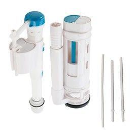 Mewutal 1 Set of Adjustable Toilet Fill Valve 20cm/9.84" Height 2" Diameter Toilet Dual Flush Valve Height Adjustable Toilet Double Flush Fittings for Toilet Tank