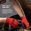 Safety Work Gloves PU Coated, 12 Pairs Seamless Knit Gloves