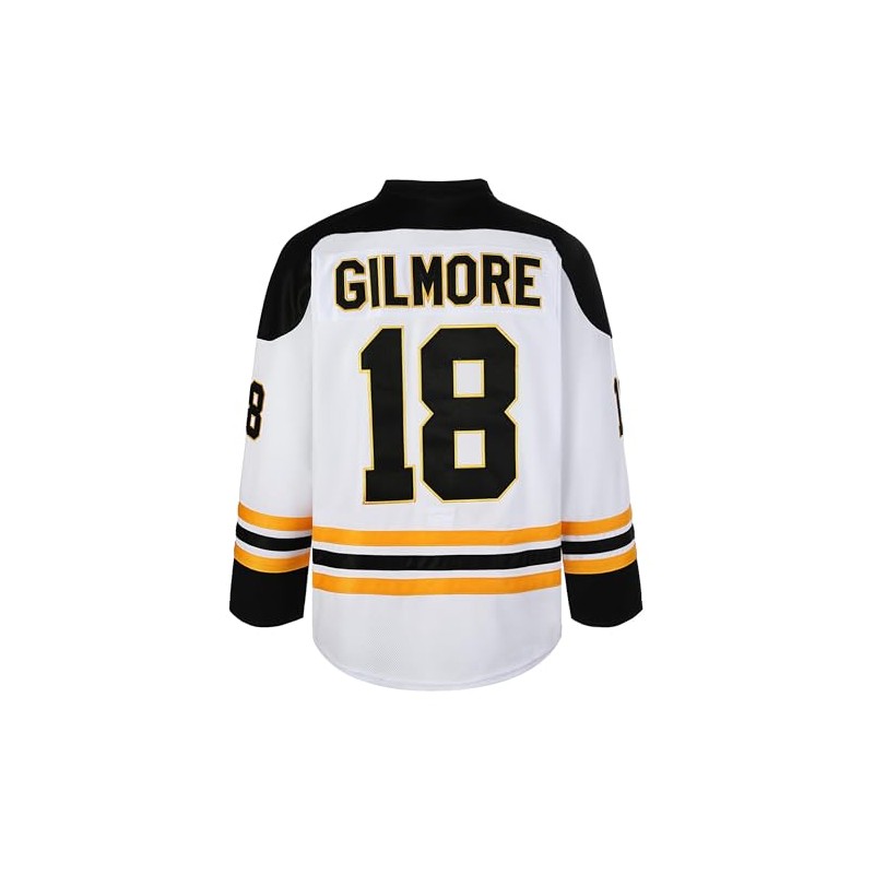 Men's Happy Gilmore Jersey 18 Adam Sandler 1996 Movie Hockey