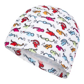 Haring Style Fabric Swimming Cap | Swim Cap | Pool Cap | Great comfort and fit | Art and Swimming