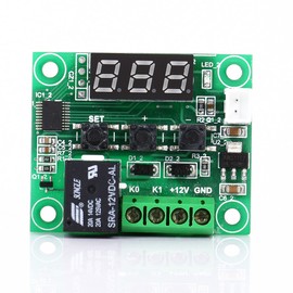12V Temperature Controller 50-110癈, Keenso Digital Cooling/Heating Temp Thermostat -50-100 Degree Controlled Switch Module Thermostats