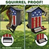 Bird Feeder Squirrel Proof, Hanging Bird Feeders for Outdoors, Large