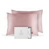 Copper Ionized Mulberry Silk Pillowcase - Smoother, Clearer Skin &
