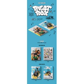 DREAMUS NCT Dream Beatbox 2nd Album Repackage PhotoBook Version Young Star Cover CD+1p Folding Poster On Pack+Booklet+PhotoCard+Sticker+Tracking Sealed