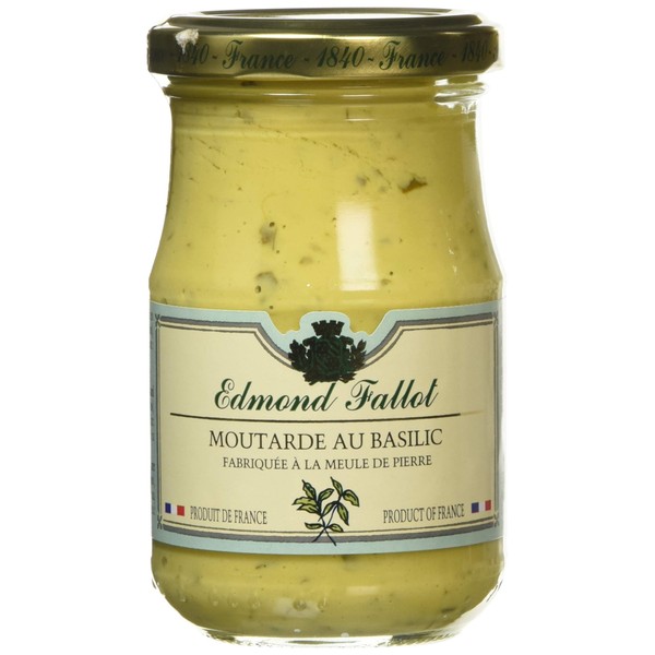 Fallot Dijon Mustard with Basil 205 g