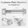 Hconcet - Kit de tornillos y tuercas de montaje para
