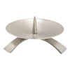 NKlaus three foot chandelier Ø9,5cm with spike big brass nickel