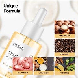 Ph Lab Wake Up Energy Serum, Reduces Morning Puffiness, Awakens Skin with Caffeine and Vitamin Complexes, 1.01 Fl Oz (Pack of 1)