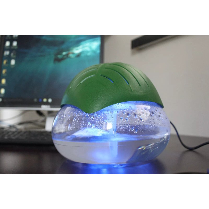 EcoGecko Green Leaf Air Cleaner & Revitalizer Essential Oil Diffuser