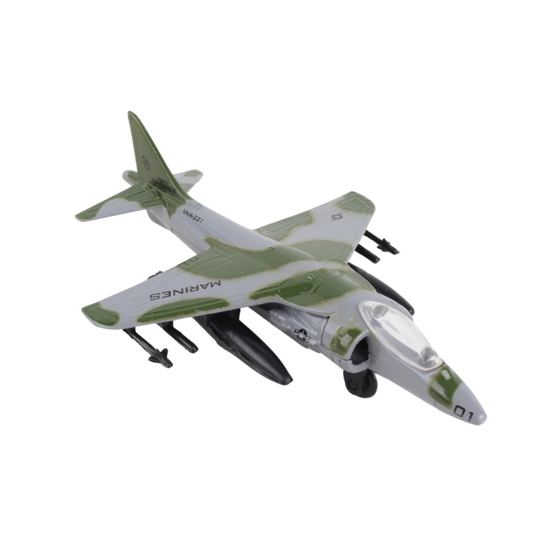 Daron Worldwide Trading Runway24 AV8B Vehicle, Green Camouflage