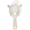 Beaumont 3570 Hawthorn Strainer, 2 Prongs, Stainless Steel, Silver
