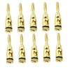 Gatuida 24pcs Gold Plated Banana Plugs Connector for Speakers and