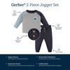 Gerber Baby Boys' Jogger Set, Happy, 12 Months