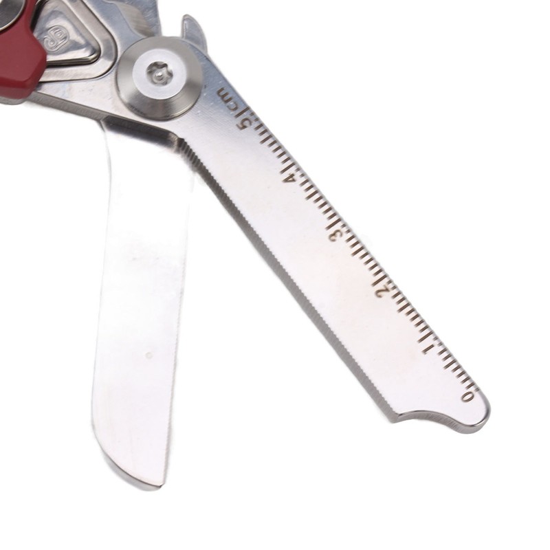 Emergency Response Shears Aluminum Alloy Multifunction Foldable Shears for Indoor