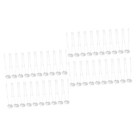 Baluue 40pcs u Shaped Hairpin Accessories for Women Stylish Headdress for Weddings and Daily Use Lightweight Hair Clasp White for Hairstyles