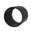 Solvent Black 40mm (43mm) Waste Pipe Coupling - Pack of