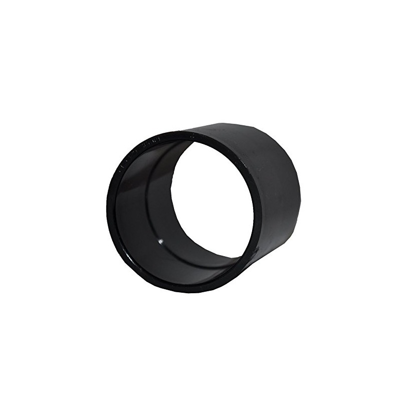 Solvent Black 40mm (43mm) Waste Pipe Coupling - Pack of