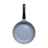 11" Ceramic Coating Interior and Exterior Cooking Frying Pan, Made