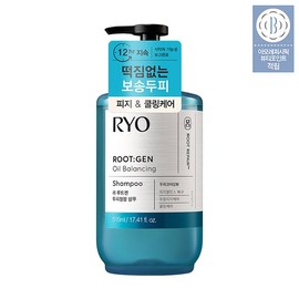 Amorepacific Rootgen Scalp Core Strengthening Cleansing Shampoo 515ml 1 Pack / 아모레퍼시픽 루트젠 두피코어강화 청정샴푸 515ml 1입