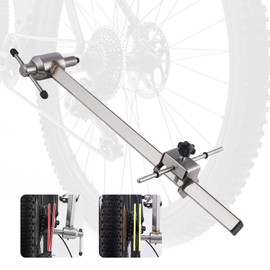 FAITIO Bike Derailleur Alignment Tool, Bicycle Hanger Alignment Gauge Tool, Bicycle Repair Tool for 20''-29'' Wheel, Fit Mountain Biking and Road Cycling