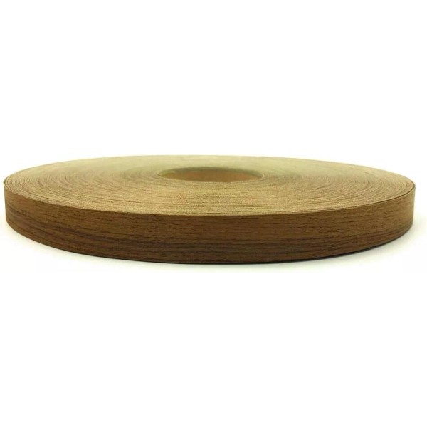 Unbranded Teak 2" X 50' Roll Preglued, Wood Veneer Edge
