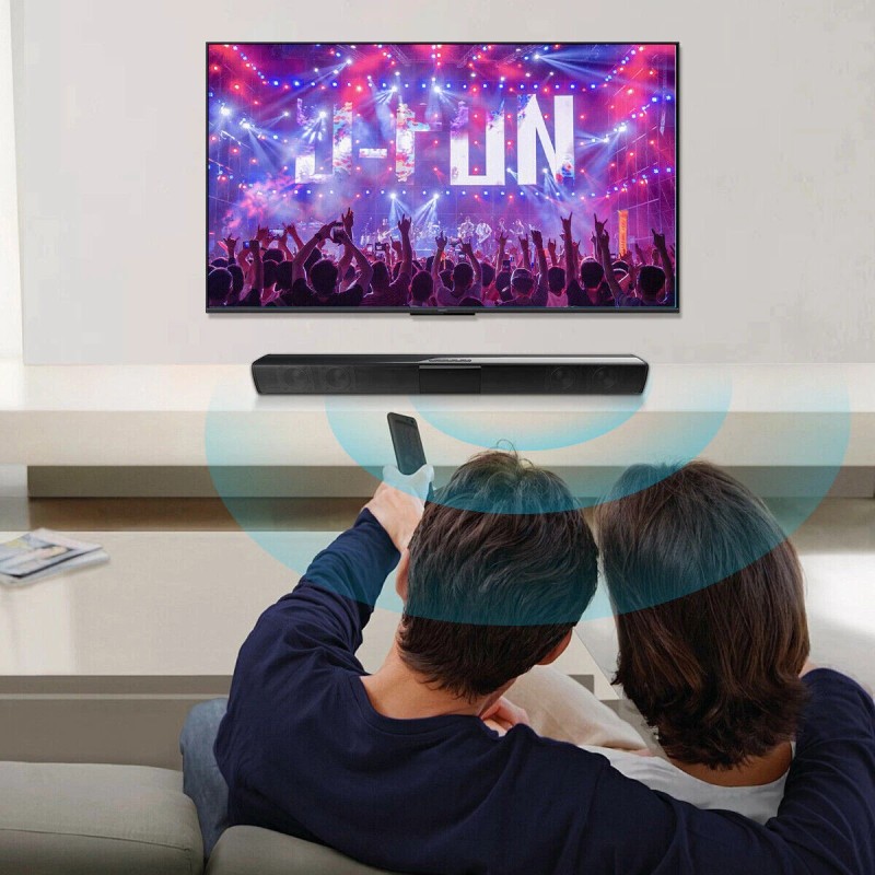 Universal Surround Sound Bar Wireless Bluetooth Stereo Speakers TV Home