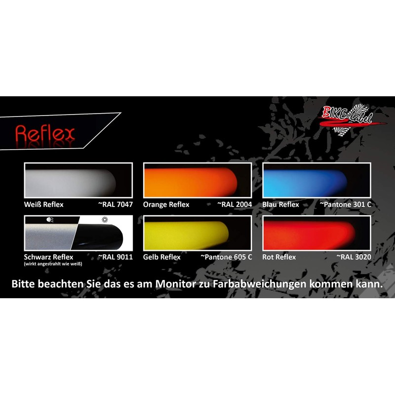 BIKE-label Reflex Sticker 3D Evil Eyes for Car Motorcycle Helmet