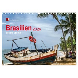 Brasilien 2026 abseits von Rio (Wandkalender 2026 DIN A3 quer), CALVENDO Monatskalender