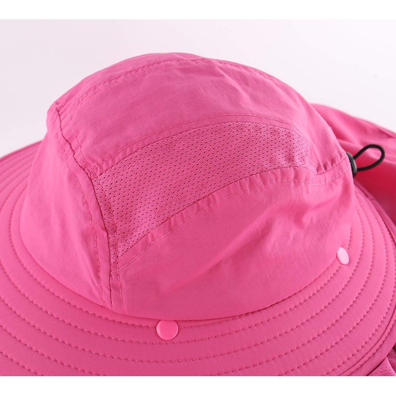 Connectiles Kids Summer UPF 50+ Flap Cap, Quick Drying, Wide