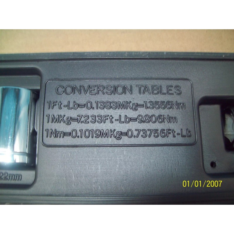 Workzone 47560-1/2" Drive Torque Wrench, sockets 20 to 150 Foot