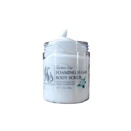 Gardenia Rose Foaming Sugar Scrub | Body Scrub | Whipped Soap Scrub | Emulsified Scrub | Exfoliate | Natural Skin Care | Floral Scrub