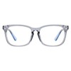MAXJULI Blue Light Blocking Glasses,Computer Reading/Gaming/TV/Phones Glasses for Women Men(Transparent