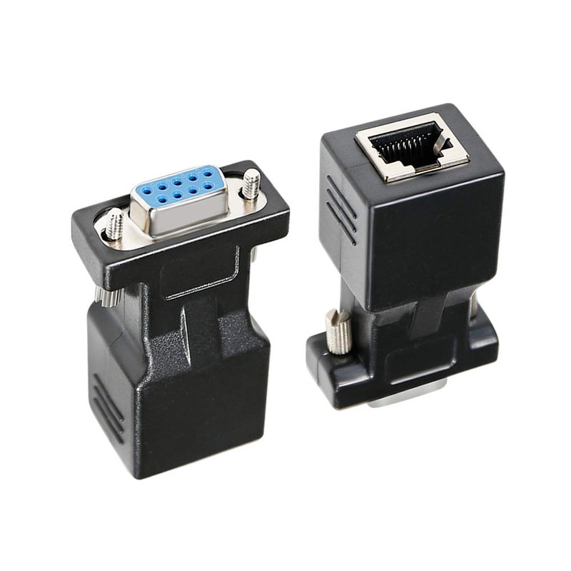 DTECH DB9 to RJ45 Serial Adapter RS232 Female to RJ-45