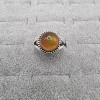 Sterling Mood Ring in Sterling Silver Plated, Color Changing Ring