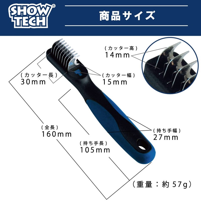 SHOWTECH Pill Cutter, 9 Blades, Grooming Tool, Pill Cut, Convenient