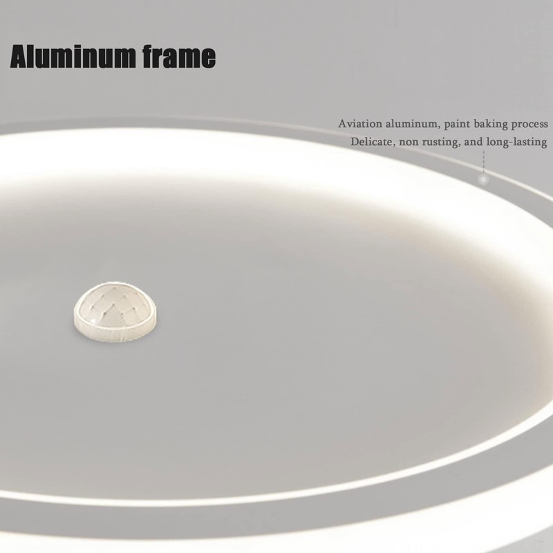 Modern LED Ceiling Light With Motion Sensor, Movement Sensor Ceiling