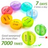 Weekly Pill Boxes 7 Day 2 Times a Day, Large