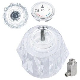 PuritySage Shower Faucet Knob Replacement,Compatible with Delta RP41661,Premium Shower Handle Set for Faucet - Easy Installation,Smooth Operation
