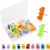 Pins for Pin Board, Pack of 30 Creative Push Pins