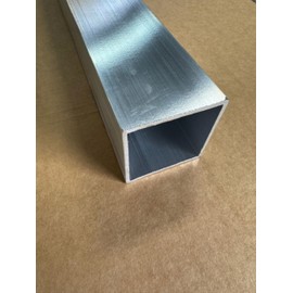 1/8" Wall x 3" x 3" Square Aluminum Tube, 6061 Aluminum (10 INCH)